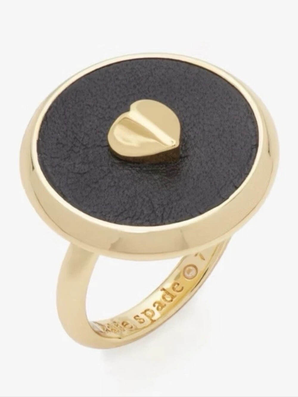 Kate Spade Heartful Disc Ring Comes With Free Unbranded Ring Box